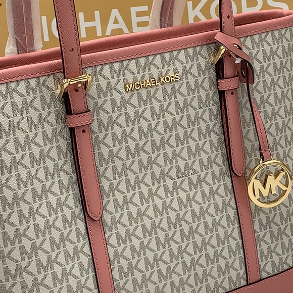 MICHAEL KORS
Jet Set Travel Logo Top-Zip Shoulder Tote Bag PRIMROSE MUL… - Picture 4 of 15
